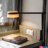 Kép 3/5 - FARO LOOP asztali lámpa, barna, 2700K melegfehér, beépített LED, 6W, IP20, 29568