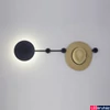 Kép 4/16 - FARO HAN fali lámpa, indirekt fénnyel, akasztó funkcióval, fekete, 2700K melegfehér, beépített LED, 6W, IP20, 01001