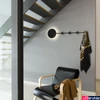 Kép 6/16 - FARO HAN fali lámpa, indirekt fénnyel, akasztó funkcióval, fekete, 2700K melegfehér, beépített LED, 6W, IP20, 01001