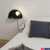 Kép 8/9 - FARO NIT fali lámpa, polc funkcióval, fekete, E27 foglalattal, IP20, 01006