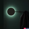 Kép 9/16 - FARO HAN fali lámpa, indirekt fénnyel, akasztó funkcióval, fekete, 2700K melegfehér, beépített LED, 6W, IP20, 01001
