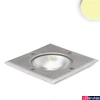 Kép 1/3 - IP67 LED taposható talajba süllyesztett lámpa, négyzet, 3000K, 6W COB LED, 230V