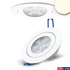 Kép 1/3 - Süllyesztett LED spotlámpa, fehér, 15W, 850 lm, 4200K természetes fehér, 72°, fényerőszabályozható