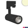 Kép 1/3 - 3 fázisú LED reflektor, sínre szerelhető, 28W, 2076 lm, 60°,fekete, 3000K melegfehér