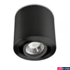 Kép 1/2 - Mennyezeti szpot lámpatest GU10/MR16 LED fényforráshoz, kerek, fekete