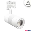 Kép 1/3 - 3 fázisú sínre szerelhető LED reflektor - fókuszálható, 35W, 3350lm,  20°-60° fehér, 3500K meleg fehér, CRI>92