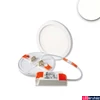 Kép 1/3 - Flex süllyesztett LED mélysugárzó, 8W, 750lm, 4000K természetes fehér, 120°, UGR<19, CRI80, IP52, 11,8cm átmérő, fehér