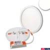 Kép 1/3 - Flex süllyesztett LED mélysugárzó, 15W, 1300lm, 4000K természetes fehér, 120°, UGR<19, CRI80, IP52, 17,5cm átmérő, fehér