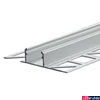Kép 1/3 - LED T-profil hidegburkolat, csempe dekorációhoz, lapok közé, ezüst eloxált alumínium, 2m