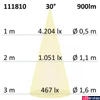 Kép 4/4 - AR111 G53 spotlámpa, 11W, 650 lm, 3000K meleg fehér, 30°, 12V