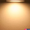 Kép 2/3 - Süllyesztett LED lámpa, ezüst, 8W, 490 lm, 2700K melegfehér, 140°, fényerőszabályozható
