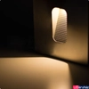 Kép 2/3 - Beépíthető lépcsővilágító fali LED lámpa, négyzet, rozsdamentes acél – 3W CREE melegfehér LED, IP65