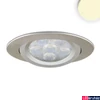 Kép 3/4 - Süllyesztett LED spotlámpa, ezüst, 15W, 800 lm, 2700K melegfehér, 72°, fényerőszabályozható