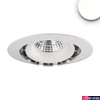 Kép 3/4 - Süllyesztett COB LED lámpatest, 15W, 1300lm, 4000K természetes fehér, 45°, IP20, CRI80, fehér, fényerőszabályozható