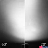 Kép 3/3 - 3 fázisú sínre szerelhető LED reflektor - fókuszálható, 35W, 3600lm, 20°-60°, fekete, 4000K természetes fehér, CRI 92