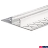 Kép 2/3 - LED T-profil hidegburkolat, csempe dekorációhoz, lapok közé, ezüst eloxált alumínium, 2m