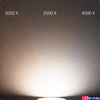 Kép 3/4 - Slim Flex LED mélysugárzó, 24W, 2040lm, ColorSwitch 3000-3500-4000K változtatható fehér, 120°, CRI80, IP44, 29cm átmérő, fekete