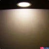 Kép 3/4 - Kör alakú mennyezetre szerelhető LED lámpa, fehér, 8W, 300lm, 2700K melegfehér, CRI80, 120°, IP20, 10,65cm ámérő, fényerőszabályozható