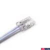 Kép 1/4 - LED szalag betáp csatlakozó 14,5 cm kábellel, 8mm széles egyszínű COB LED szalagokhoz, 2 eres