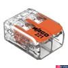 Kép 1/3 - WAGO vezetékösszekötő 2 vezetékhez, max. 4 mm², WAGO-221-412