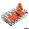 Kép 2/3 - WAGO vezetékösszekötő 5 vezetékhez, max. 4 mm², WAGO-221-415