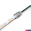 Kép 1/3 - LED szalag betáp csatlakozó 8 mm széles  egyszínű LED szalagokhoz, 2 eres vezetékhez, HIPPO
