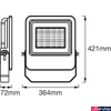 Kép 2/6 - LEDVANCE ENDURA® FLOOD Cool White L LED reflektor, szürke, 4000K természetes fehér, 13200 lm, 150W, 4058075206823
