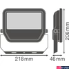 Kép 2/6 - LEDVANCE FLOODLIGHT 50 W LED reflektor, fehér, 6500K hidegfehér, 6000 lm, 50W, 4058075421325