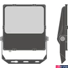 Kép 4/6 - LEDVANCE FLOODLIGHT PERFORMANCE ASYM 55x110 LED reflektor, fekete, 4000K természetes fehér, 19900 lm, 150W, 4058075353541