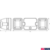 Kép 5/6 - LEDVANCE Battery LED Spotlight Double L Elemes LED reflektor, fehér, 4000K természetes fehér, 480 lm, 10W, 4058075227408
