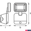 Kép 5/6 - LEDVANCE Battery LED Spotlight Single L Elemes LED reflektor, fekete, 4000K természetes fehér, 260 lm, 4W, 4058075227347