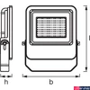 Kép 5/6 - LEDVANCE ENDURA® FLOOD Cool White L LED reflektor, szürke, 4000K természetes fehér, 13200 lm, 150W, 4058075206823