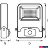 Kép 5/6 - LEDVANCE ENDURA® FLOOD Sensor Warm White L LED reflektor, fehér, 3000K melegfehér, 800 lm, 10W, 4058075292178