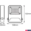 Kép 6/6 - LEDVANCE ENDURA® FLOOD Cool White L LED reflektor, szürke, 4000K természetes fehér, 800 lm, 10W, 4058075206663