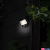 Kép 1/2 - LUTEC Try fali lámpa, fekete, 8W, beépített LED, 500 lm, LUTEC-6939101330