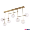 Kép 1/2 - Maxlight LOLLIPOP több ágú függeszték, üveggömb burával, MAXLIGHT-P0295