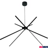 Kép 1/4 - Maxlight SPIDER függeszték, fekete, 3000K melegfehér, beépített LED, 2152 lm, 1x33W, MAXLIGHT-P0412