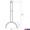 Kép 2/2 - Maxlight TRIO ARC függeszték, fekete, 3000K melegfehér, beépített LED, 1680 lm, 1x21 W, MAXLIGHT-P0520