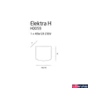 Kép 3/3 - Maxlight MATRIX I beépíthető lámpa, fehér, AR111, foglalattal, 1x50W, MAXLIGHT-H0059