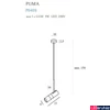 Kép 3/3 - Maxlight PUMA függeszték, fekete-arany, GU10-LED, foglalattal, 1x5W, MAXLIGHT-P0408
