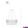 Kép 5/5 - Maxlight TREND több ágú függeszték, MAXLIGHT-P0368