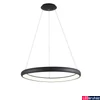 Kép 1/4 - Nova Luce ALBI 1 ágú függeszték, fekete, 3000K melegfehér, beépített LED, 80W, 4000 lm, 8105604D