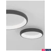 Kép 1/4 - Nova Luce ALBI mennyezeti lámpa, szürke, 3000K melegfehér, beépített LED, 50W, 2876 lm, 8105617