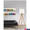 Kép 1/5 - Nova Luce ALMA állólámpa, fehér, E27 foglalattal, max. 1x42W, 60201