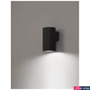 Kép 1/2 - Nova Luce ALP kültéri fali lámpa, fekete, 3000K melegfehér, beépített LED, 1x10W, 600 lm, 9010008