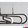 Kép 1/8 - Nova Luce ARTE több ágú függeszték, fekete, 3000K melegfehér, beépített LED, 1x50W, 3500 lm, 9110351