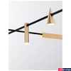 Kép 1/2 - Nova Luce BAR sínre szerelhető lámpa, decorative mágneses sínrendszerhez, arany, 3000K melegfehér, beépített LED, 1x5W, 300 lm, 9090281