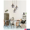 Kép 1/5 - Nova Luce CEDRO több ágú függeszték, szürke, E27 foglalattal, max. 3x28W, 8436404