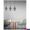Kép 1/5 - Nova Luce CEDRO több ágú függeszték, szürke, E27 foglalattal, max. 3x28W, 8436405
