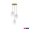 Kép 1/4 - Nova Luce CHRYSI függeszték, arany, E14 foglalattal, max. 3x5W, 9092820